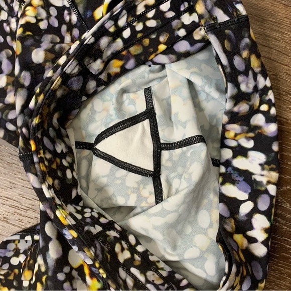 Lululemon womens black speed up tight 28” full on luxtreme metropolis glow multi - Picture 9 of 9